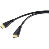 SpeaKa Professional HDMI priključni kabel HDMI-A vtič\, HDMI-A vtič 1.50 m črna SP-10133284 #####4K UHD\, avdio povratni kanal HDMI kabel, (20417334) | Shoptok.si