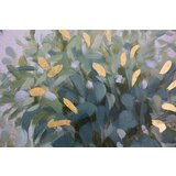 Slikana slika na platnu drveće 60x90 cm