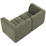 Makamii Zelena sedežna garnitura iz tkanine bouclé 180 cm Aloha – | Shoptok.si
