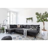 P & B SEDEŽNA GARNITURA, mikrovlakna barve grafita | Shoptok.si