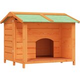  Kućica za pse smeđa 96 x 87 x 80,5 cm od masivne borovine | shoptok.hr