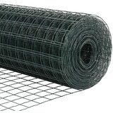 vidaXL Evropska ograja Zelena 0.6x50 m Jeklo | Shoptok.si