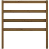  Posteljno vzglavje medeno rjavo 96x4x100 cm trdna borovina, (20645223) | Shoptok.si