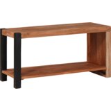 vidaXL Police za knjige Smeđa, Crna 80 x 30 x 110 cm | shoptok.hr