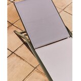 Kave Home Zelen kovinski nastavljiv vrtni ležalnik Capraia – | Shoptok.si