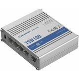 Teltonika Mrežno stikalo TSW100, giga, 5 x RJ45, 4 x PoE, 120 W, mini kovinsko ohišje Cene