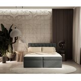 Maison de Rêve Temno siva boxspring postelja s prostorom za shranjevanje 180x200 cm Novento – | Shoptok.si