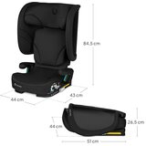 Lionelo autosjedalica Orin i-Size 9-36 kg (76-150 cm), Black Carbon Slike