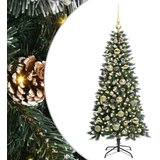 Umjetno božićno drvce Zelena 120 cm PVC, plastika i čelik | shoptok.hr