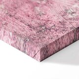  Slika - Figure on Pink Background (1-part) - Female Silhouette in Marble 60x90 Premium Print | shoptok.hr