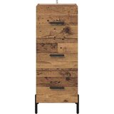 vidaXL Kreveta Staro drvo 34 x 34.5 x 90 cm Konstruirano drvo | shoptok.hr