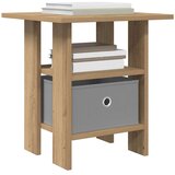  Nočna omarica s predalom 2 pcs Umetni hrast 41 x 40 x 45 cm, (5000209703) | Shoptok.si