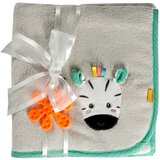 Fehn dobabydoo cuddleblanket zebra odeja z grizljajočim delom 100x75 cm | Shoptok.si