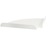  Lebdeća polica s policom s pohranom 4 pcs Bijeli 24 x 24 x 2 cm | Eponuda.com