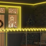 vidaXL Svjetlosna uže s 480 LED svjetlima Topla bijela 20 m PVC Cijene