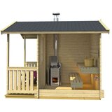 Male kuće Sauna kućica NIKLAS ISO 220 × 220 cm – bez završnog krovnog pokrova | shoptok.hr