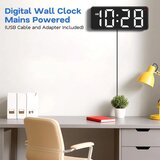 SUKEEN digitalna stenska in namizna ura 22×9cm | Shoptok.si