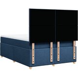  Krevet s oprugama i madracem plavi 140x200 cm od tkanine | shoptok.hr