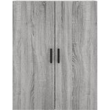  Visoka komoda siva sonome 69,5x34x180 cm od konstruiranog drva | shoptok.hr