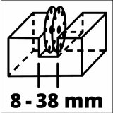 Einhell TE-MA 1700, Glodalica za kanale u zidu - (4350740) | ePonuda.com