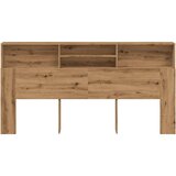 vidaXL Stenska omarica artisian hrast 200x19x103,5 cm inženirski les | Shoptok.si
