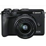 Canon EOS M6 Mark II M15-45 S + EVF RUK/SEE digitalni fotoaparat