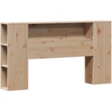  s regalom za knjige bez madraca 135x190 cm od borovine | shoptok.hr