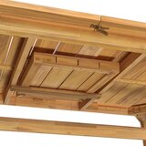 Bessagi Garden Vrtna Miza Nicola, Barva Tikovine, 160-200x90 | Shoptok.si