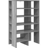  Ormar za cipele s policom 2 pcs Siva Sonoma Konstruirano drvo | shoptok.hr