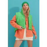 Trend Alaçatı Stili Vest - Green - Puffer Cijene