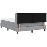  Krevet s opruga kutije Svijetlo siva 200 x 160 cm tkanina | shoptok.hr