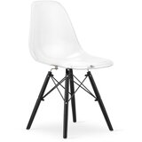 Brandless OSAKA stol prozoren / črne noge x 1, (22030491) | Shoptok.si