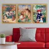 Wallity Set uramljenih slika 3AC_UN3875705, 3 Dela | ePonuda.com