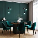 Toolight Zidni svijećnjak APP1707-2W BLACK | shoptok.hr