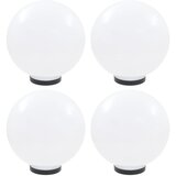  LED kuglaste svjetiljke 4 kom 30 cm PMMA | shoptok.hr