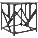  The Living Store Klubska mizica siva sonoma 45x45x47,5 cm inženirski les - Klubska Mizica, (21441969) | Shoptok.si