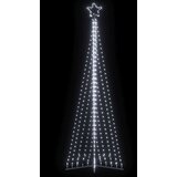 vidaXL Lučke za novoletno jelko 495 LED diod hladno bele 300,5 cm | Shoptok.si