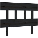  Uzglavlje za krevet crni 103 5 x 3 x 81 cm od masivne borovine | shoptok.hr