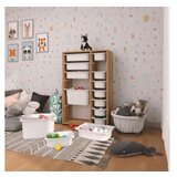 Hanah home višenamenske police rine 2D4K8U walnut white | ePonuda.com