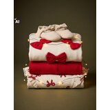 Sinsay Crewneck majica s pamukom i motivom mašni | shoptok.hr