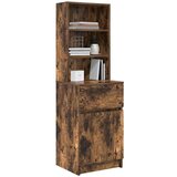 vidaXL Noćni ormarić boja hrasta 39x35x125 cm od konstruiranog drva | shoptok.hr