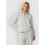 Rip Curl Cosy 3/4 Half-Zip Sweater grey marle | shoptok.hr