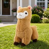 Plišana igračka Alpaka Lama Plišana igračka Mekano krzno Krem 38 cm | shoptok.hr