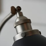 Endon 98752 - Stona lampa FRANKLIN 1xE14/7W/230V mat hrom/antracit | Eponuda.com