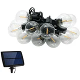 LED solarna svetlobna veriga / girlanda 5.5m 10xE12 IP44