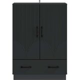  Kreveta s ladicama Crna 66 x 34 5 x 92 cm Konstruirano drvo | shoptok.hr