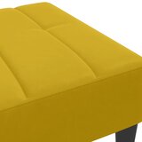  Tabure žuti 77x55x31 cm baršunasti Žuta | shoptok.hr