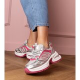 Gemre Silver-pink women's sports sneakers Torens | shoptok.hr