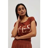 Marisse Women's T-Shirt L-Ts-4015 Brown | shoptok.hr