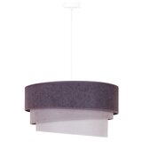 Duolla - Luster na sajli TRIO 1xE27/15W/230V, prečnik 45 cm, antracit/siva/bela | Eponuda.com